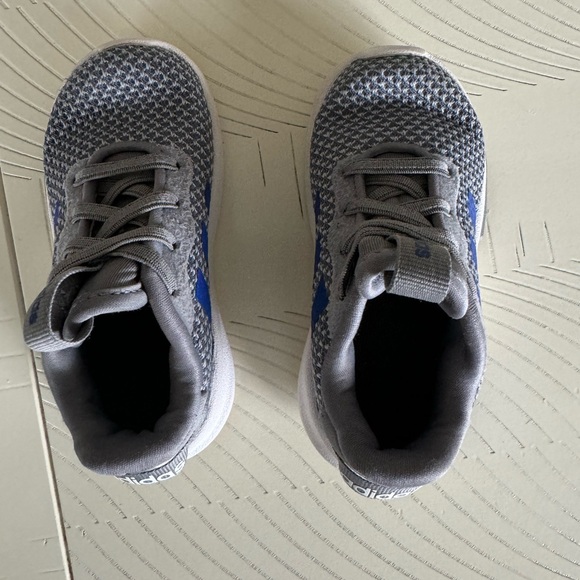 Adidas Toddler Baby Neo Racer TR 2.0  Sneakers , Size 6K, Color Blue/Grey. - Picture 3 of 10
